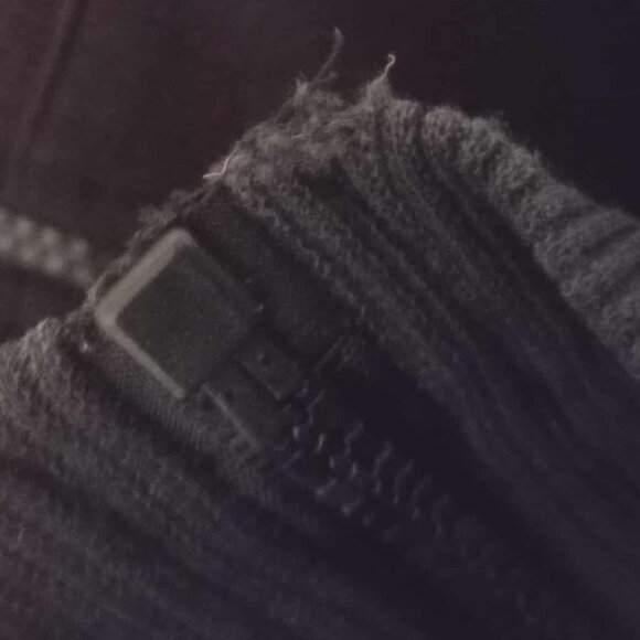 Vintage Y2K Oxygen Graphic Zip-Up Hoodie | Streetwear Athleisure with Thumbholes - Picture 15 of 15